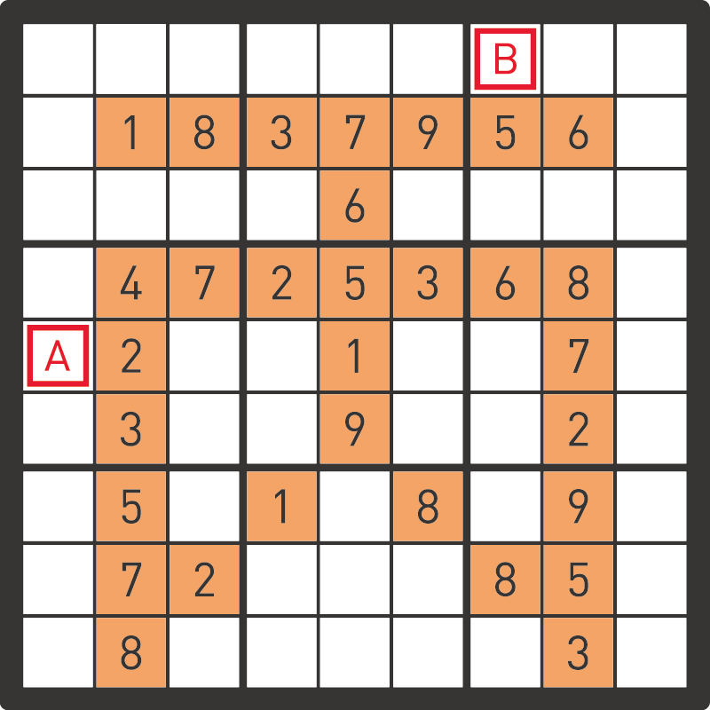1月のナンプレパズル問題