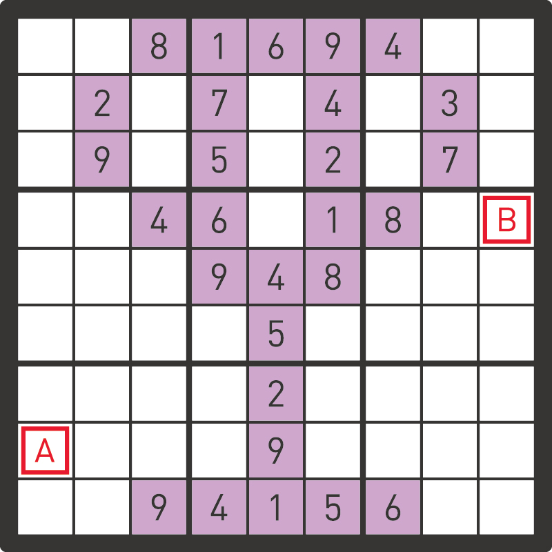 3月のナンプレパズル問題